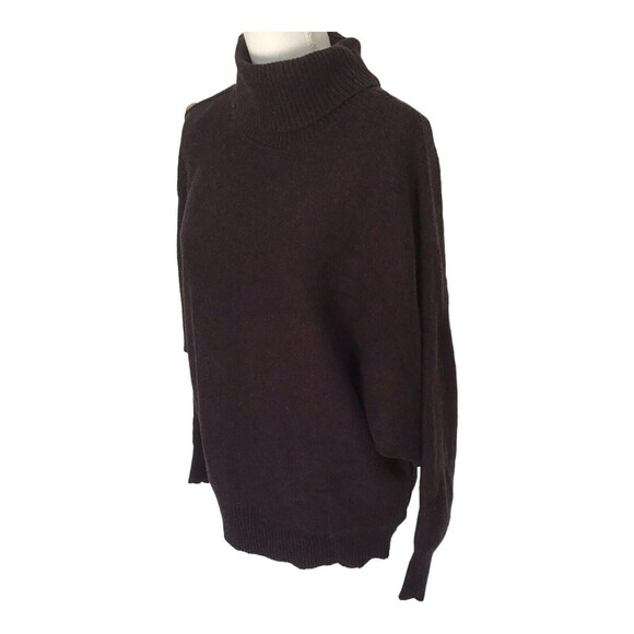Nordstrom Beach Lunch Lounge Sweater Women’s Large Purple Button Sleeve Pullover - Picture 7 of 11